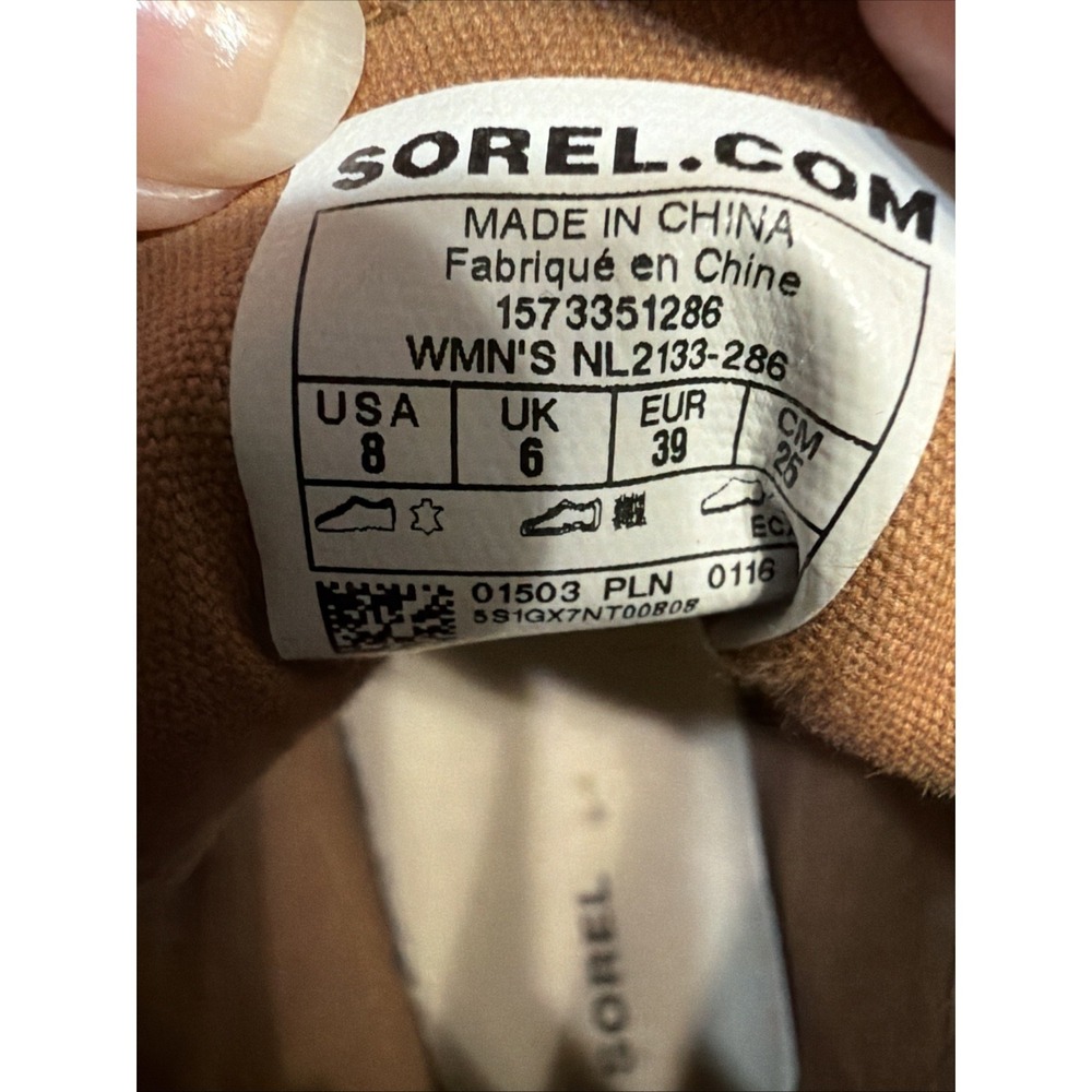 Sorel Out N About Women's Mid-Boot Waterproof Duck Shoes Size 8 Hiking Outdoors - Picture 6 of 8